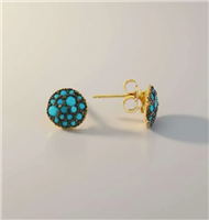 Earrings Alisei Woman in Silver Turchese O405 ALISEI